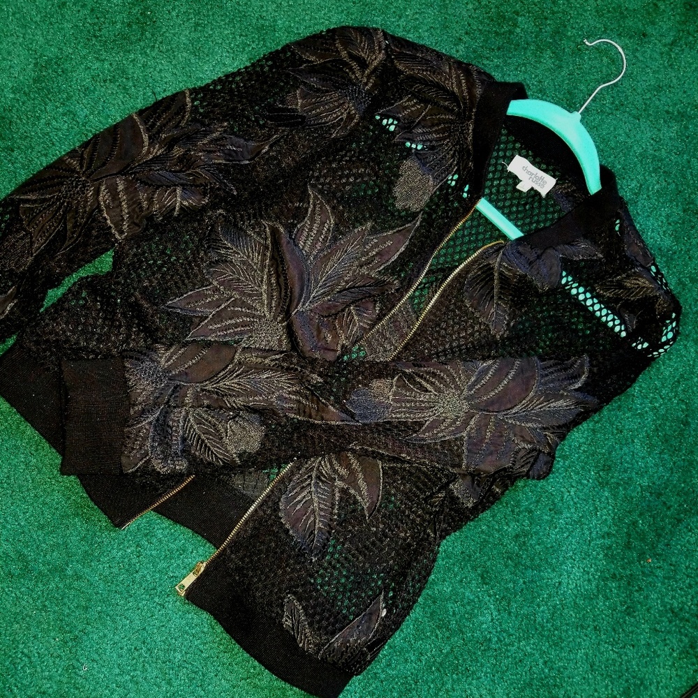 Black Mesh Jacket